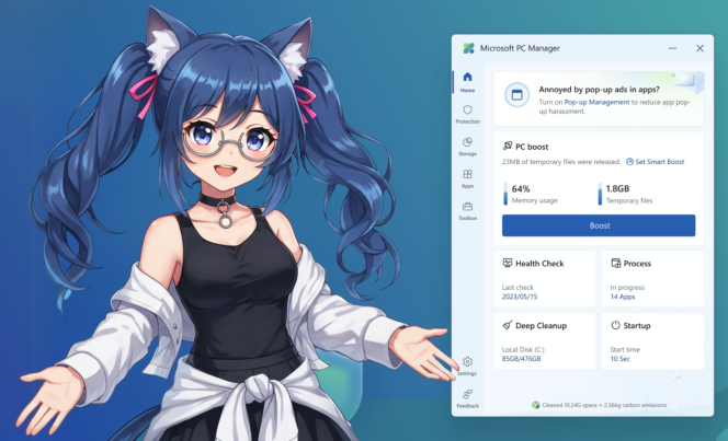 
					Maksimalkan Kinerja PC Anda dengan Microsoft PC Manager